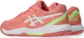 Кроссовки теннисные детские Asics GEL-DEDICATE 8 PADEL оранжево-бело-салатовые 1044A064-700