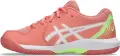 Кроссовки теннисные детские Asics GEL-DEDICATE 8 PADEL оранжево-бело-салатовые 1044A064-700