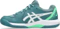 Кросівки тенісні дитячі Asics GEL-DEDICATE 8 PADEL темно-зелено-біло-зелені 1044A064-301
