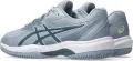 Кроссовки теннисные детские Asics GEL-GAME CLAY/OC серо-темно-зеленые 1044A082-400