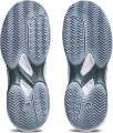 Кроссовки теннисные детские Asics GEL-GAME CLAY/OC серо-темно-зеленые 1044A082-400