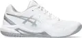 Кроссовки теннисные женские Asics GEL-DEDICATE 8 бело-серебряные 1042A237-101