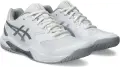 Кроссовки теннисные женские Asics GEL-DEDICATE 8 бело-серебряные 1042A237-101
