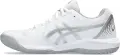 Кроссовки теннисные женские Asics GEL-DEDICATE 8 бело-серебряные 1042A237-101