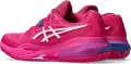 Кросівки тенісні жіночі Asics GEL-RESOLUTION X CLAY рожево-синьо-білі 1042A277-700