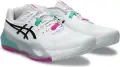 Кросівки тенісні Asics GEL-RESOLUTION X CLAY біло-бірюзово-рожеві 1041A485-103