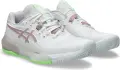Кросівки тенісні жіночі Asics GEL-RESOLUTION X CLAY біло-світло-рожево-салатові 1042A277-104