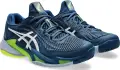 Кроссовки теннисные Asics COURT FF 3 ALL COURT темно-сине-лимонно-белые 1041A370-402