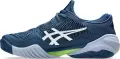 Кроссовки теннисные Asics COURT FF 3 ALL COURT темно-сине-лимонно-белые 1041A370-402
