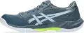 Кросівки волейбольні Asics GEL-ROCKET 12 темно-бірюзово-біло-лимонні 1071A116-404
