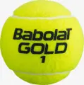 Набір м'ячів для тенісу Babolat GOLD CHAMPIONSHIP жовтий (3 штуки) 501084-113y