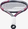 Ракетка для тенісу Babolat BOOST AERO PINK сіро-темно-рожева 121267-100