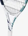 Ракетка для тенісу Babolat EVO DRIVE LITE GEN2 UNSTRUNG NC біло-темно-синьо-бірюзова 101548-100
