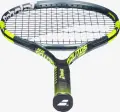 Ракетка для тенісу дитяча Babolat CARLITOS JR 26 CV темно-сіро-лаймова 140525-100