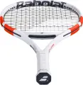 Ракетка для тенниса детская Babolat PURE STRIKE JR 26 NC GR 00 бело-оранжево-черная 140509-322