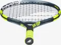 Ракетка для тенісу дитяча Babolat CARLITOS JR 21 CV темно-сіро-лимонна 140522-100