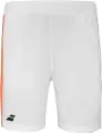 Шорти для тенісу дитячі Babolat PLAY SHORT біло-жовтогарячі 3BTF061-1000