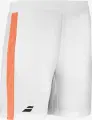 Шорти для тенісу дитячі Babolat PLAY SHORT біло-жовтогарячі 3BTF061-1000