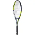 Ракетка для тенниса детская Babolat AERO JUNIOR 25 черно-желтая 140517-100