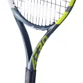Ракетка для тенниса детская Babolat AERO JUNIOR 25 черно-желтая 140517-100