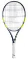 Ракетка для тенниса детская Babolat PURE AERO JUNIOR 26 GEN9 серо-желтая 140520-100