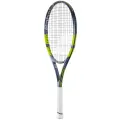 Ракетка для тенниса детская Babolat PURE AERO JUNIOR 26 GEN9 серо-желтая 140520-100
