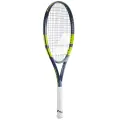 Ракетка для тенниса детская Babolat PURE AERO JUNIOR 26 GEN9 серо-желтая 140520-100