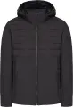 Куртка CMP JACKET HYBRID ZIP HOOD чорна 32K3247-U901