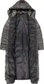 Куртка женская CMP COAT FIX HOOD черная 32K3136-E910