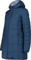 Куртка жіноча CMP JACKET LONG FIX HOOD INSULATED темно-синя 32K1556-M928