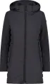 Куртка жіноча CMP PARKA ZIP HOOD WATERPROOF чорна 32K1526-U423