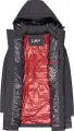 Куртка жіноча CMP PARKA ZIP HOOD WATERPROOF чорна 32K1526-U423