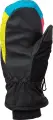 Перчатки детские CMP KIDS SKI MITTEN черно-серо-коралловые 6524824J-35BN