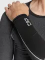Термобілизна футболка з довгим рукавом CMP MAN SEAMLESS SWEAT темно-сіро-чорна 3Y97800-U901