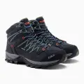 Черевики трекінгові CMP RIGEL MID TREKKING WP темно-сіро-чорні 3Q12947-51UG