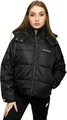 Куртка женская Converse Short Down Jacket Entry Level черная 10021998-001