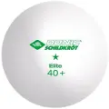 Набір м'ячів для настільного тенісу Donic ELITE 1* 40+ білий (3 штуки) 608310-40+
