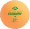 Набір м'ячів для настільного тенісу Donic ELITE 1* 40+ помаранчевий (3 штуки) 608318-40+