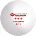 Набор мячей для настольного тенниса Donic EXCLUSIVE (ADVANTGARDE) 3* 40+ белый (6 штук) 608530