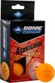 Набор мячей для настольного тенниса Donic EXCLUSIVE (ADVANTGARDE) 3* 40+ оранжевый (6 штук) 658038