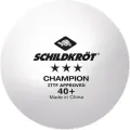 М'яч для настільного тенісу Donic CHAMPION ITTF 3* 40+ білий 608542