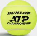 Набір м'ячів для тенісу Dunlop ATP CHAMPIONSHIP 4B жовтий (4 штуки) 601627
