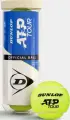 Набір м'ячів для тенісу Dunlop ATP TOUR 3B жовтий (3 штуки) 601598