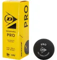 Набір м’ячів для сквошу Dunlop PRO чорний (3 штуки) 701125PRO