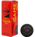 Набір м’ячів для сквошу Dunlop GAME RED чорний (3 штуки) 701125RD