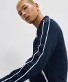 Олімпійка (мастерка) Ellesse ALTOBELLI темно-синьо-біла SHX20958-429