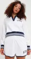 Свитшот женский Ellesse CROCETTA бело-темно-синий SGV20265-908