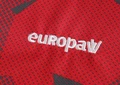 Футбольная форма Europaw 022 серо-красная europaw92