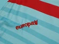 Футбольная форма Europaw 026 бирюзово-красная europaw118