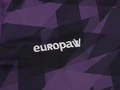 Футбольная форма Europaw 027W фиолетово-коралловая europaw147